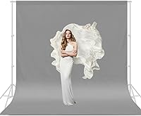 CPLIRIS 10x12ft Gray Backdrop Photography Background — image 1