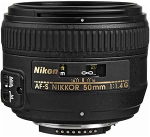 Nikon AF-S FX NIKKOR 50mm f/1.4G Lens