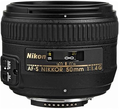 Nikon AF-S FX NIKKOR 50mm f/1.4G Lens