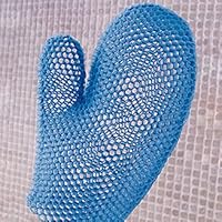 Supracor Spa Bath Mitt Body Exfoliator Blue — image 4