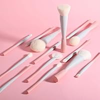 Docolor 14Pcs Makeup Brushes Set - Pink — image 4