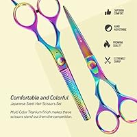 Suvorna 5.5″ Hair Cutting Scissors Set — image 9