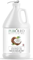 PUROLEO Fractionated Coconut Oil 128 Fl Oz — image 1