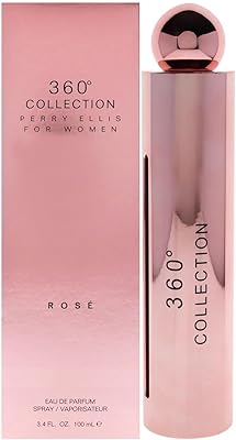 Perry Ellis 360 Collection Rose Eau de Parfum 3.4oz