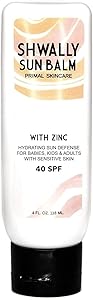 Shwally Zinc & Avocado Mineral SunBalm 40 SPF, 4 Fl Oz Review