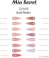 Mia Secret Cover Acrylic Powder 3 Piece Set - Pink/Beige/Rose 1 oz — image 2