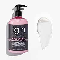 tgin Rose Water Smoothing Leave-In Conditioner & Defining Styling Gel Set, 13oz — image 2