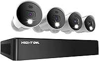 Night Owl 8-Channel Bluetooth Video Security Camera System with 4K UHD Spotlight Cameras and 1TB Hard Drive — image 1