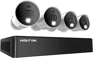 Night Owl 8-Channel Bluetooth Video Security Camera System with 4K UHD Spotlight Cameras and 1TB Hard Drive Review