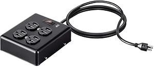 Monoprice Heavy Duty Metal Surge Protector 4-Outlet Power Strip Review