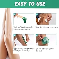 Makupala Wax Warmer Kit with Silicone Pot & Hard Wax Beads — image 4