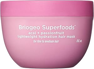 Briogeo Superfoods Acai + Passionfruit Lightweight Hydration Hair Mask 10oz