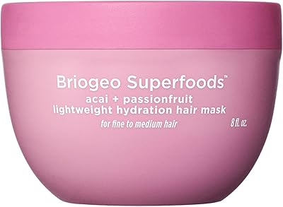 Briogeo Superfoods Acai + Passionfruit Lightweight Hydration Hair Mask 10oz
