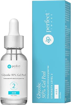 Perfect Image Glycolic Acid 50% Gel Peel with Retinol & Green Tea Extract 1oz