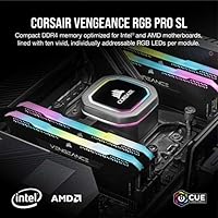 Corsair Vengeance RGB PRO SL 64GB (2x32GB) DDR4 3600MHz C18 Memory Kit — image 2