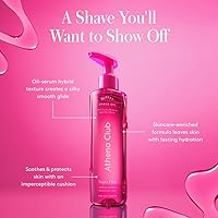 Athena Club Women's Razor Shave Kit, Rose Handle + 6 Blade Refills + Super Pink Glossy Shave Oil — image 4