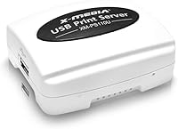 X-MEDIA XM-PS110U 1-Port USB Print Server — image 1