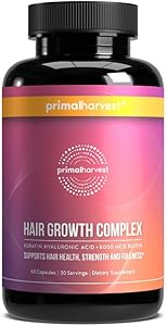 Primal Harvest Hair Growth Vitamins - 60 Capsules Review