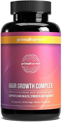 Primal Harvest Hair Growth Vitamins - 60 Capsules