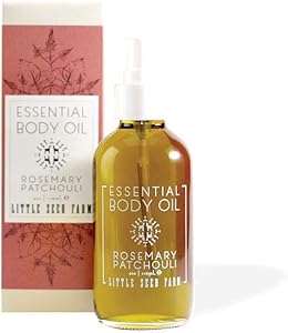 Little Seed Farm Essential Body Oil Rosemary Patchouli 4oz Review