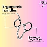 Black Widow 6″ Hair Cutting Scissors Thinning Shears Kit — image 5