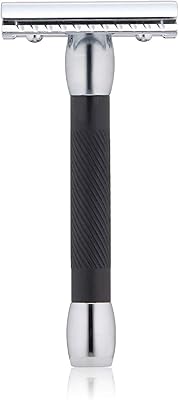 MERKUR Black Handled MK-30B Double Edge Safety Razor
