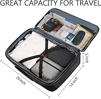 Vancropak 40L Expandable Carry On Backpack — image 3