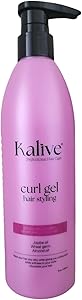 KALIVE Curl Gel 16 oz for Curly Hair Review