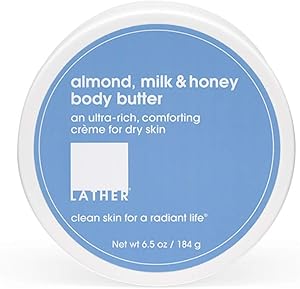 LATHER Almond, Milk & Honey Body Butter 6.5oz Review