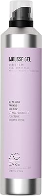 AG Care Mousse Gel Extra-Firm Curl Retention, 10 Fl Oz
