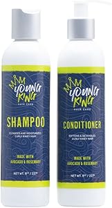Young King Hair Care Shampoo and Conditioner Set for Kids Hair - 8 oz Each Review