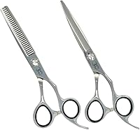 Black Widow 6″ Hair Cutting Scissors Thinning Shears Kit — image 1