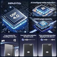 Coptdyy 128GB Magnetic Voice Recorder — image 3