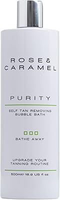 Rose & Caramel Purity Self Tan Removing Bubble Bath 500mL