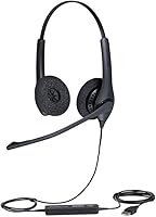 Jabra Biz 1500 USB Duo Wired Call Center Headset — image 4