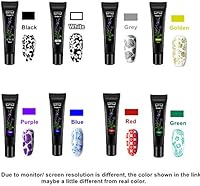 LiBiuty Nail Stamping Gel Polish Set 8Pcs — image 2