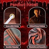 Ratoyal Halloween Garage Door Banner 16 x 7 ft — image 4