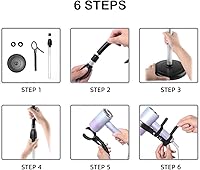 Amersis Hair Dryer Stand Holder — image 4