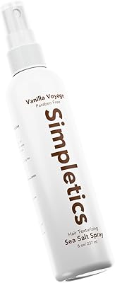 Simpletics Himalayan Sea Salt Hair Spray (Vanilla Scent) 8oz