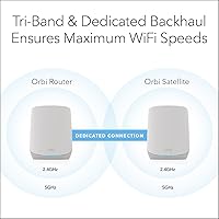 NETGEAR Orbi RBK753P WiFi 6 Mesh Network System — image 4