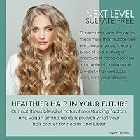 DermOrganic Organic Cucumber Curl Care Shampoo plus Conditioner 17oz — image 7