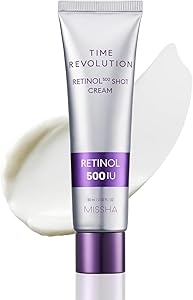MISSHA Time Revolution Night Repair Retinol 500 Shot Cream 2.02oz Review