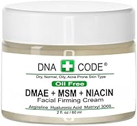 DNA Code Oil-Free DMAE+MSM+Niacin Firming Cream with Hyaluronic Acid, 400mL — image 1