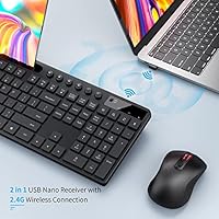 MARVO Wireless Keyboard and Mouse Combo — image 5
