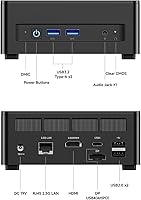 MINISFORUM DeskMini UM760 Slim Mini PC, AMD Ryzen 5 7640HS, 16GB RAM, 1TB SSD — image 8