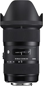 Sigma 18-35mm F1.8 Art DC HSM Lens for Canon