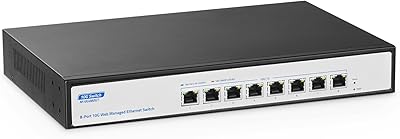 YuLinca 8-Port 10G Managed Switch
