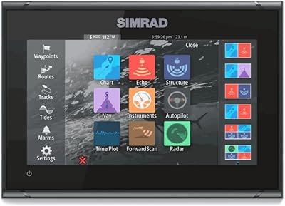 Simrad GO9 XSE 9-inch Chartplotter and Fish Finder