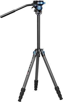 SIRUI ST-124+VA-5 Carbon Fiber Tripod with Fluid Video Head