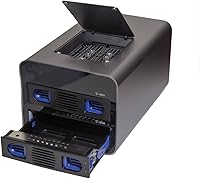 IO CREST SY-ENC50127 USB 3.2 Type-C Dual Bay HDD + M.2 NVMe External Enclosure — image 3